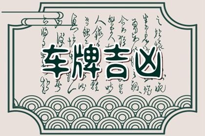 新能源车牌差异